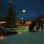 Roseniusparken i adventstid